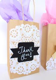 You can also decorate the bag with buttons or sequins, like the two bags in the photo at the very top of the page. How To Decorate A Party Favor Bag Best Friends For Frosting