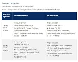 Hong leong bank klang atrodas pie wisma meru, no. Hong Leong Bank Scheduled To Close Down These 6 Branches In 2021