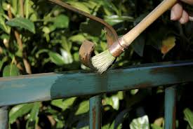 Cleaning your old, rusty garden tools helps to prevent the spread of infection through the garden from one diseased plant to another. How To Protect Metal From Rust With Owatrol Owatrol Direct Metal Fence Rusting Metal Rust