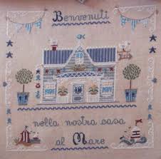 1 pdf included chart symbols: Vacanze Al Mare Holiday At The Seaside Counted Cross Stitch Pattern