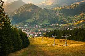 Telescaunul a fost construit în 1977 și inaugurat în 1982. Vara In Borsa Maramures Telescaun Cascada Cailor Borsa Maramures Telescaun Borsa Cascada Cailor