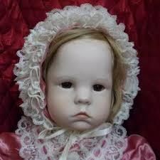 Porcelain Doll Peggy Bloom 1985 Reproduction of Boots Tyner Design 13 Inch 