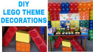 You can create and make your own lego themed pinata with the simple instructions provided by. Diy Lego Theme Party Decorations Lego Backdrop Diy Lenz Party Youtube