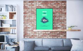 Download 60 Free Realistic Poster Frame Mock Ups For Graphic Designers 2021 Update 365 Web Resources