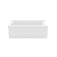 Right handed or left handed tub refers to the drain orientation of your tub. Maax Nomad Corner By Maax 30 In X 59 88 In White Acrylic Rectangular Left Hand Drain Alcove Bathtub Reno Depot