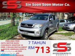 Dari segi minyak, agak jimat. Toyota Hilux For Sale In Perak