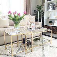 30 Charming Gold Coffee Tables Living Room Ideas Ikea Coffee Table Coffee Table Living Room Coffee Table