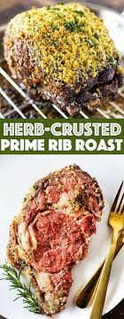 Herb Crusted Prime Rib Roast Recipe Prime Rib Roast Prime Rib Roast Recipe Rib Roast Recipe