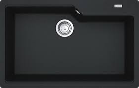 Franke Ubg 610 78 Nero 114 0582 216 Urban 1 Evier Encastre 78 X 50 Cm Noir Vieffetrade