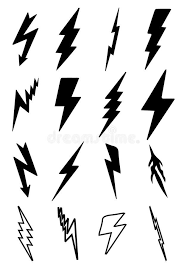 Lightning Bolts Icons Set Vector Illustration Of Lightning Bolt Black Icons On Sponsored Set Vector Lightning Tattoo Bolt Tattoo Lightning Bolt Tattoo