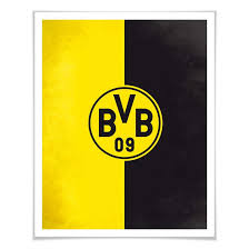 Bvb logo png borussia dortmund, often called just bvb, is a sports club headquartered in meaning and history 1945 — 1964 although the club's history dates back to 1909, we will start from. Poster Bvb Logo Gelb Schwarz Wall Art De