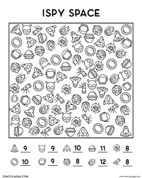 When you purchase through links on our site,. I Spy Space Hard Kids Coloring Pages Printable
