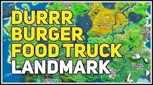 Mar 16, 2021 · with a new season, epic games has added a bunch of new npcs into fortnite that can appear around multiple places on the map. Durrr Burger Food Truck Landmark Fortnite Chapter 2 Youtube