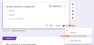 How To Create Form Sections And Logic In Google Forms