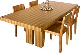Zebra print furniture in a living room. Modern Dining Table Zebra Wood Dining Table