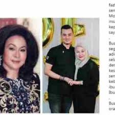 Rosmah mansor azrene soraya abdul aziz. Tak Pernah Benci Rosmah Doa Hati Terbuka Terima Kata Fazley Dan Isteri Azrene