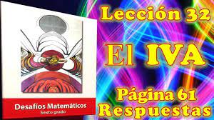 Cuarto grado fecha desafio actividades de apoyo y/o sugerencias lunes desafío # 74. Bloggepedia Desafios Matematicos Sexto Grado Leccion 32 Pagina 61 Facebook