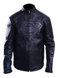 Man Of Steel Faux Leather Superman Jacket Leather Jacket Jackets Real Leather Jacket
