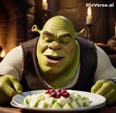 Ai #fyp #shrek #orgre #food #asmr