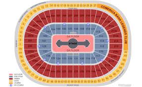 Little Caesars Arena Seating Chart For Red Wings Printable