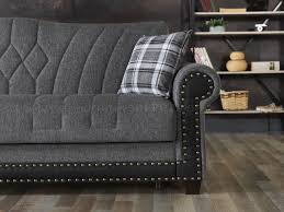 Choose from a wide range of fabric & l shaped sofas. Orient Sofa Bed Loveseat Set In Gray Fabric