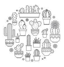 Pin De Erica Domiciano Em Tattoos Cactos Desenho Desenho Riscos Desenhos para colorir podem ser uma grande ferramenta para professores e crianças da educação infantil. pinterest