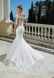 Justin Alexander In 2021 Fit And Flare Wedding Dress Bridal Gown Fitting Wedding Dresses Lace