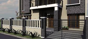Pagar dengan desain yang unik akan memberikan kesan yang lebih elegan. Konsep 33 Pagar Rumah Kuno Sederhana