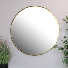 Maybe you would like to learn more about one of these? Extra Large Round Gold Wall Mirror 120cm X 120cm