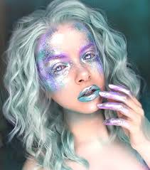 cosmic alien makeup look y