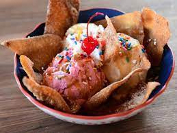 Churro Chip Sundae Recipe In 2021 Churro Chips Sundae Recipes Chocolate Chip Oatmeal