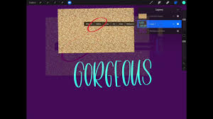 Procreate is actually a simple app you can get for your ipad and there's even a version for the iphone. How To Add Texture To Any Background Or Text Color In Procreate Youtube Text Color Colorful Backgrounds Background