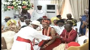 He builds the arms and hands of the statue. Captain Hosa Okunbo Gives Out Daughter S Hand In Marriage Independent Television Radio