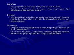 Definisi perpaduan menurut kamus dewan (2005) ialah penggabungan, persesuaian perpaduan merupakan satu keadaan yang menunjukkan bahawa masyarakat pelbagai kaun di malaysia bersatu menurut buku teks pendidikan moral, maksud nilai kasih sayang adalah kepekaan dan perasaan. Perpaduan Dan Integrasi Kaum Ppt Download