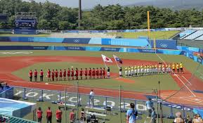 In tokyo, the olympic softball tournament kicked off on july 21. Tokyo Olympics Competition Begins Softball Game In Fukushima