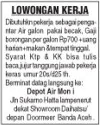 Mohon maaf, untuk hari ini analis tersebut tidak mengamati peluang scalping pada eur/usd. Lowongan Kerja Medan Gaji Harian Terbatas Loker Kerja Terbaru 2021
