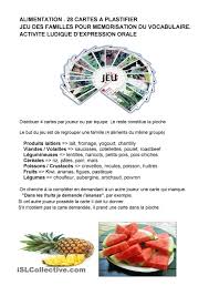 Jeu De Cartes Des Aliments Alimentation Jeu De Cartes Nourriture