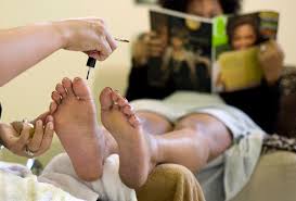 Working on the bottom of the foot, gently removing extra callus, deep corns, blisters, etc. Ctv News Health News Healthy Living Fitness Articles
