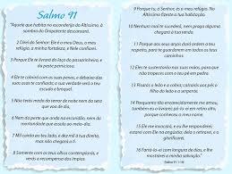 Listen to salmos by cid moreira on apple music. Salmo 91 Letra Para Estudar E Imprimir Explicado E Comentado