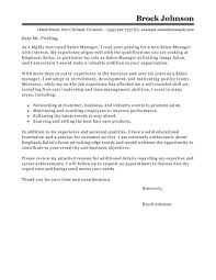 Leading Professional Salon Manager Cover Letter Examples Resources Myperfectresume