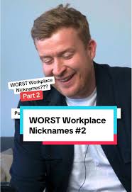 What's the funniest workplace nicknames you've heard? #work #business  #react #lol