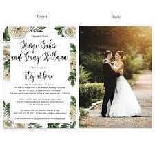 Spring Intimate Wedding Elopement Change Of Plans Announcement Cards 579 Wedding Announcement Cards Intimate Wedding Wedding Announcements