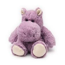Intelex Warmies R Microwavable Plush 13 Hippo Hippopotamus Stuffed Animal Plush Animals Plush
