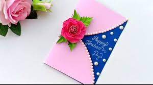 How to make handmade greeting cards for teachers day. Diy Teacher S Day Card Handmade Teachers Day Card Making Idea Youtube
