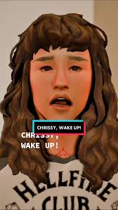 CHRISSY, WAKE UP! #strangerthings #strangerthings4 #eddiemunson  #chrissycunningham #josephquinn #gracevandien #sims #thesims #ts4 #sims4  @Grace Van Dien @Netflix