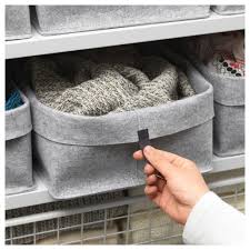 17 Amazing Things From Ikea That Ll Make You Want To Redecorate Right Now Felted Basket Fabric Baskets Ikea Storage Baskets