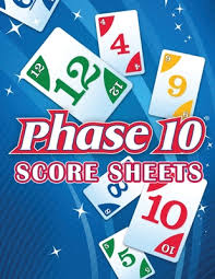 It's the competition which has brought friends and families togeth. Phase 10 Score Sheets Phase 10 Card Game Phase 10 Score Pad Phase Ten Dice Game Phase Ten Game Record Keeper Book Paperback Vroman S Bookstore