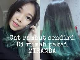 Coklat tua, coklat muda dan blonde 2. Warna Rambut Hijau Tosca