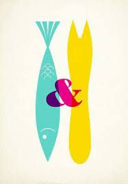 Communication Visuelle Frank Design Repas Illustre Poisson Fourchette Http Frankdesignstrategy Com East End Prints Fish Graphic Illustration Design
