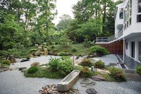 Asiatischer kiesgarten hinter dem haus in san francisco immergrüne wie kiefern, azaleen, rhododendren und niedrige bambussorten strukturieren den garten auch im winter. 16 Schritte Wie Sie Einen Japanischen Garten Anlegen